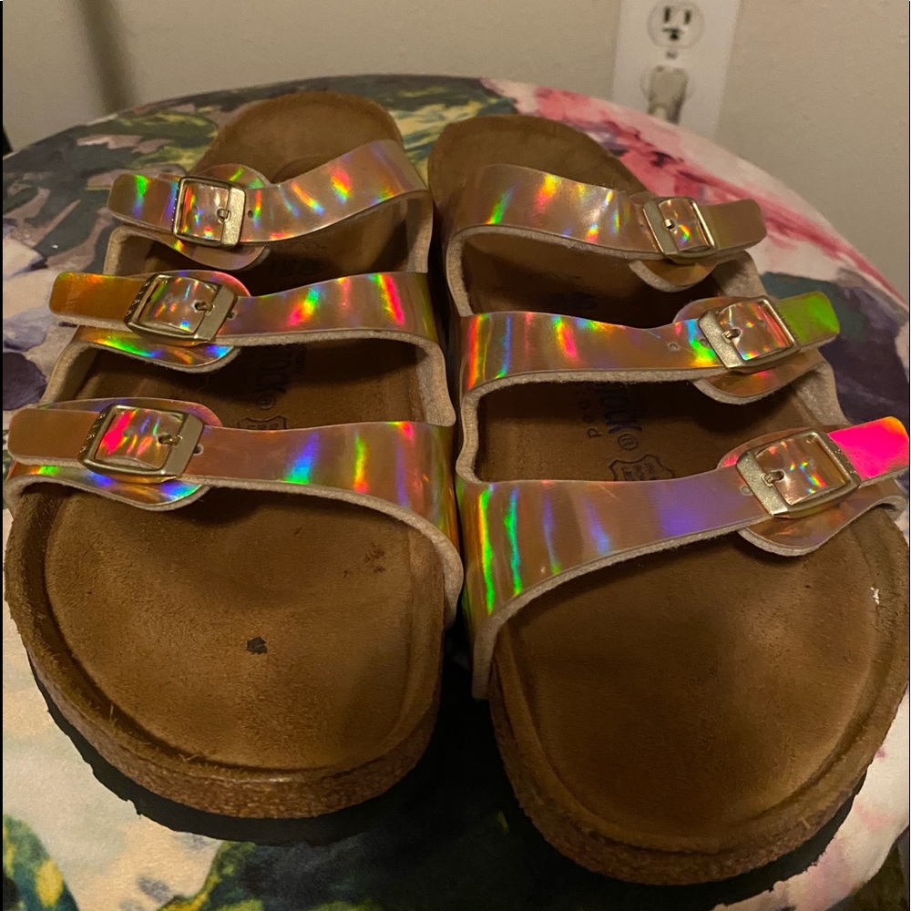 Rose Gold Birkenstock